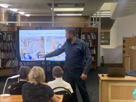 ГБУК РО "Раздорский этнографический музей-заповедник" провёл лекцию в Донской публичной библиотеке 