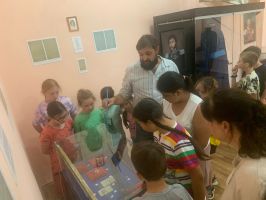 19 июня, ГБУК РО «Раздорский этнографический музей - заповедник» посетили дети с пришкольного лагеря х. Пухляковский. 